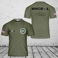 Custom Name SEABEE COMBAT Warfare Specialist NMCB-1 3D T-Shirt Unisex T-shirt, Sweatshirt, Hoodie, Long Sleeve Tee - T-Shirt, Sweatshirt, Hoodie