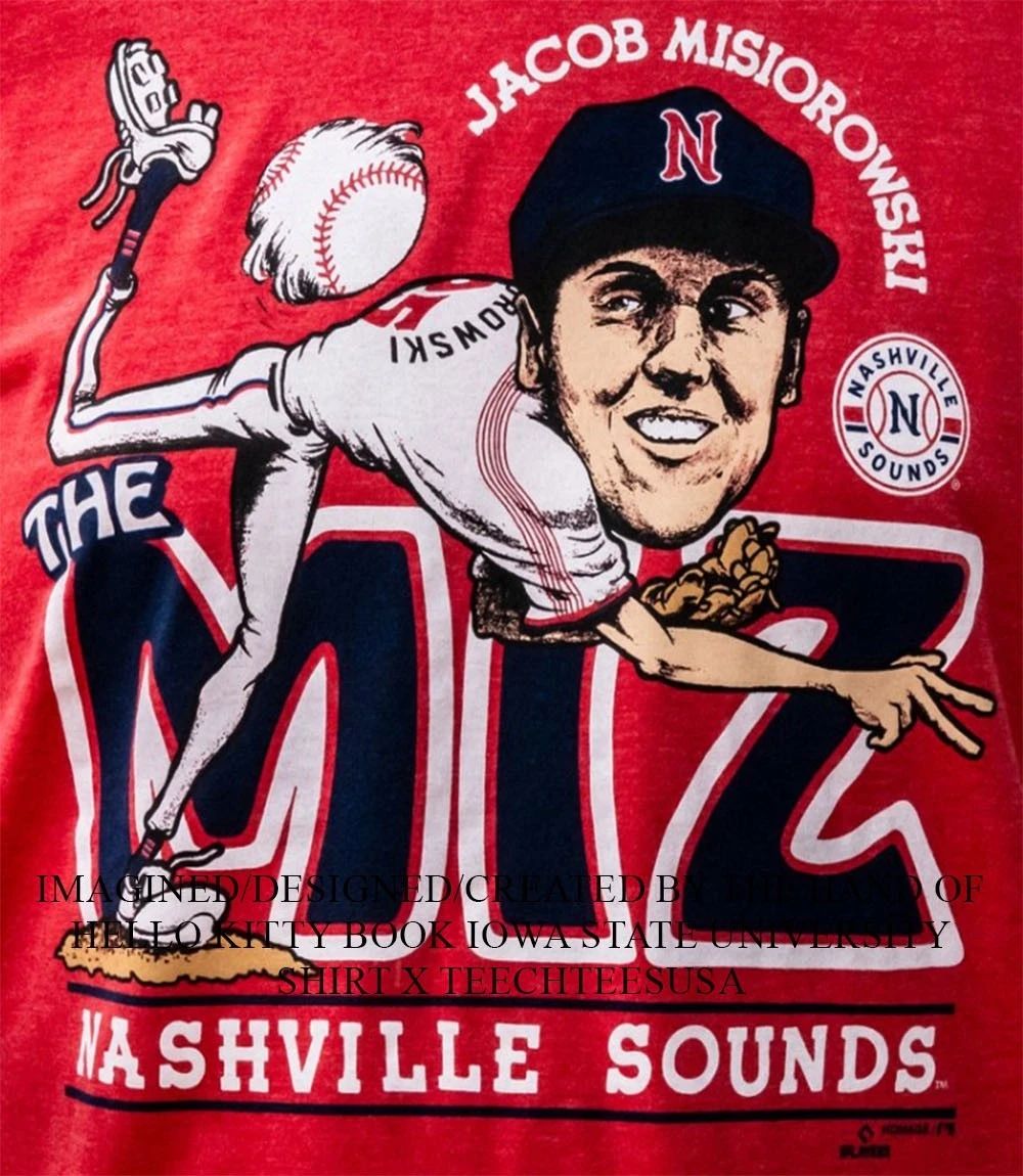 Jacob Misiorowski Nashville Sounds caricature shirt Unisex T-shirt, Sweatshirt, Hoodie, Long Sleeve Tee - T-Shirt, Sweatshirt, Hoodie