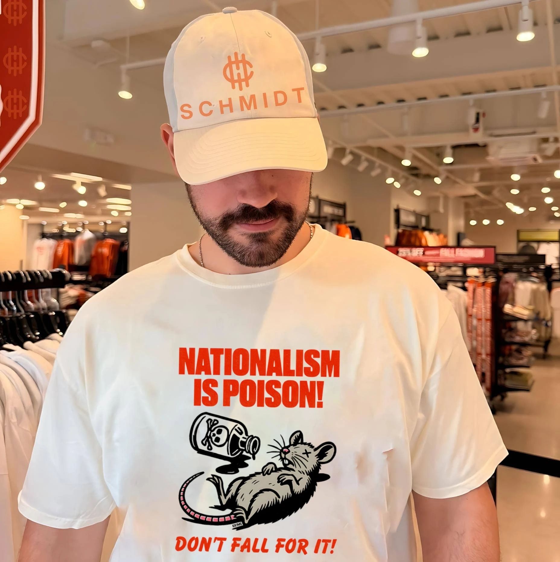 Nationalism is poison dont fall for it shirt Unisex T-shirt, Sweatshirt, Hoodie, Long Sleeve Tee - T-Shirt, Sweatshirt, Hoodie