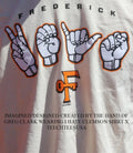 Frederick Keys ASL hand shirt Unisex T-shirt, Sweatshirt, Hoodie, Long Sleeve Tee - T-Shirt, Sweatshirt, Hoodie