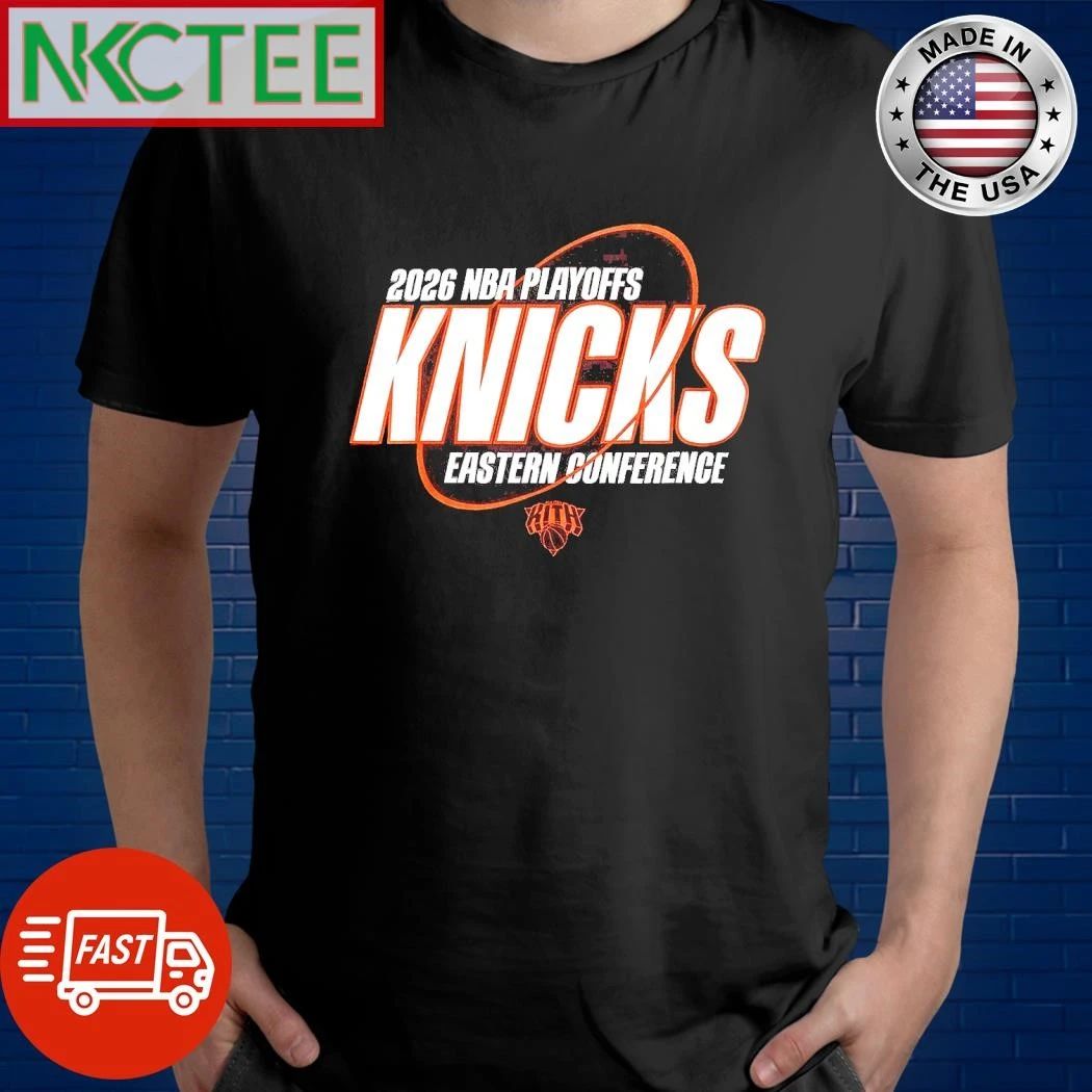 2026 NBA Playoffs Knicks Eastern Conference shirt Unisex T-shirt, Sweatshirt, Hoodie, Long Sleeve Tee - T-Shirt, Sweatshirt, Hoodie