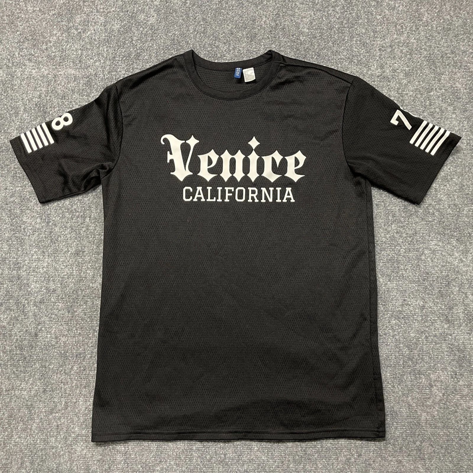 H&M Divided Venice California T Shirt Mens Small Black Outdoor Summer Wear Tee Unisex T-shirt, Sweatshirt, Hoodie, Long Sleeve Tee - T-Shirt, Sweatshirt, Hoodie
