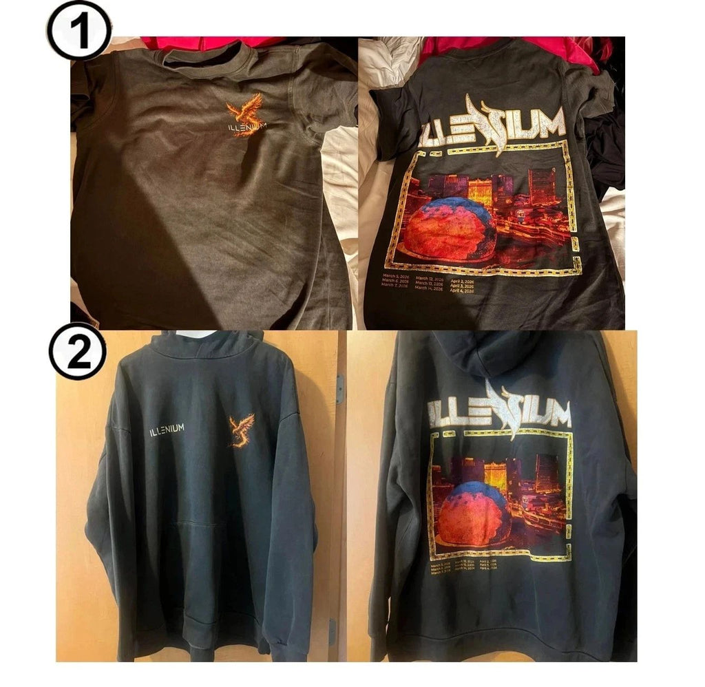SALE! Illenium Sphere Odyssey 2026 Hoodie OR T-Shirt Reprint All Size Unisex T-shirt, Sweatshirt, Hoodie, Long Sleeve Tee - T-Shirt, Sweatshirt, Hoodie