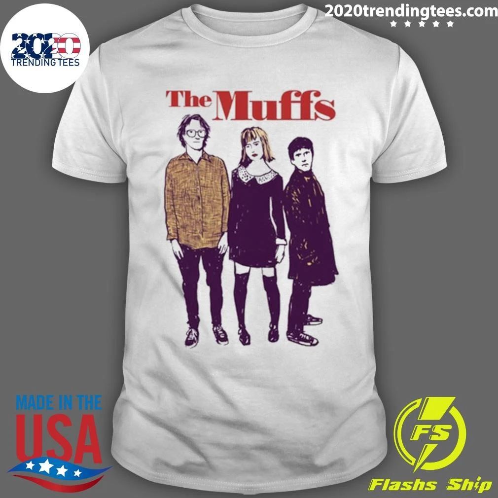 The Muffs Ronnie, Kim, & Roy Too Tee Shirt Unisex T-shirt, Sweatshirt, Hoodie, Long Sleeve Tee - T-Shirt, Sweatshirt, Hoodie