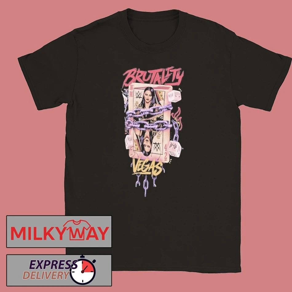 Rhea Ripley WrestleMania 42 Vegas Playing Card shirt Unisex T-shirt, Sweatshirt, Hoodie, Long Sleeve Tee - T-Shirt, Sweatshirt, Hoodie