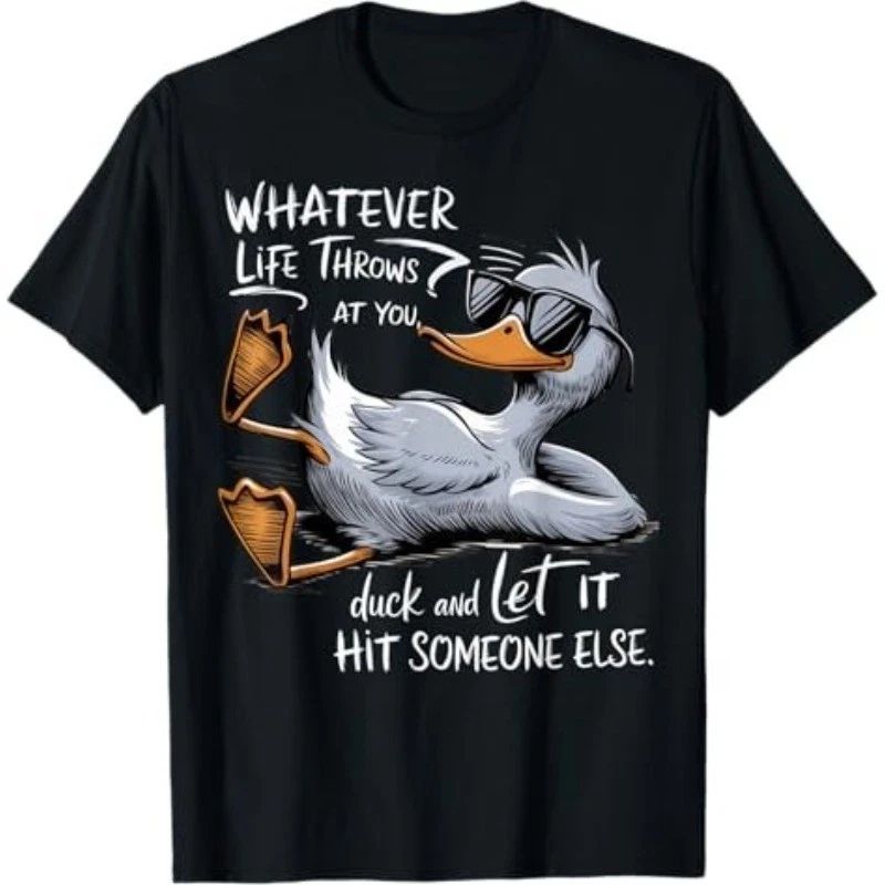 Funny Duck Graphic Tees Funny Quote Gift T-Shirt Unisex T-shirt, Sweatshirt, Hoodie, Long Sleeve Tee - T-Shirt, Sweatshirt, Hoodie