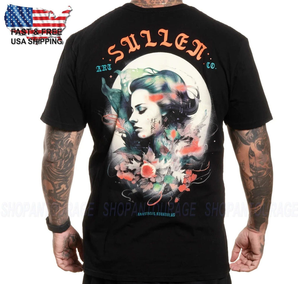 Sullen Art Collective Anko Premium Fit SCM6387 New T-Shirt da Uomo Unisex T-shirt, Sweatshirt, Hoodie, Long Sleeve Tee - T-Shirt, Sweatshirt, Hoodie
