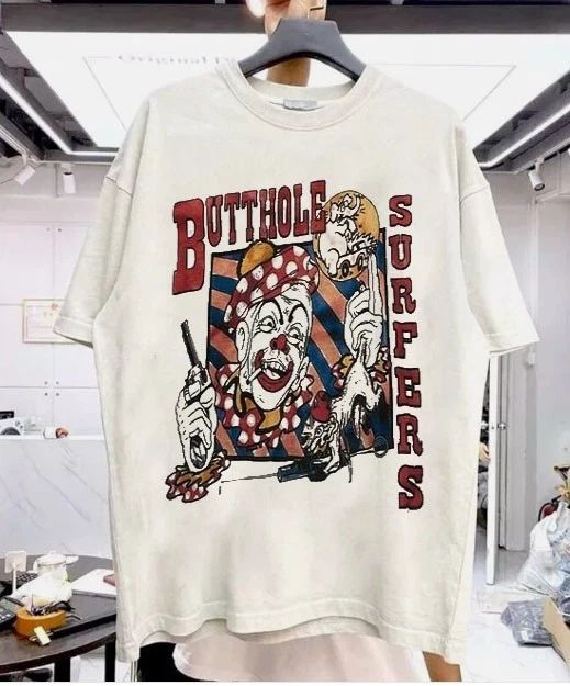 Butthole Surfers Band Tshirt Rare Design White Unisex Men Women S-5XL KH17735 Unisex T-shirt, Sweatshirt, Hoodie, Long Sleeve Tee - T-Shirt, Sweatshirt, Hoodie