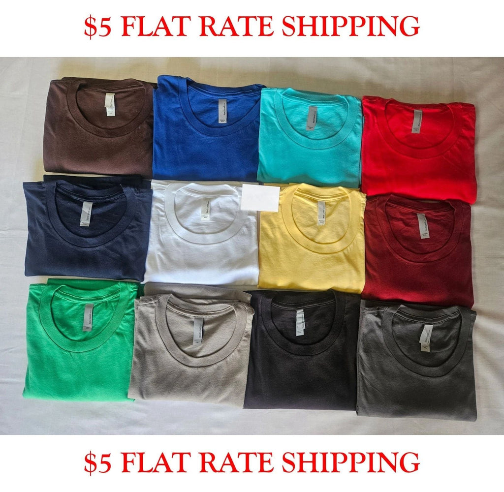 Next Level Apparel Crew Neck T-Shirts Mens 3600 & 3900 Unisex T-shirt, Sweatshirt, Hoodie, Long Sleeve Tee - T-Shirt, Sweatshirt, Hoodie