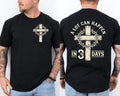 A Lot Can Happen In 3 Days Easter Religious Christian Cross Design 2 Sided Tee Unisex T-shirt, Sweatshirt, Hoodie, Long Sleeve Tee - T-Shirt, Sweatshirt, Hoodie