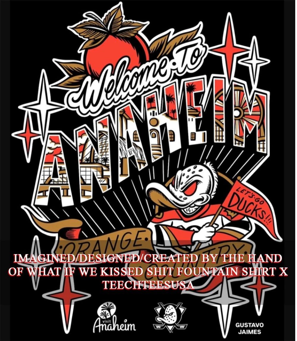Welcome to Anaheim Orange Country Anaheim Ducks Hockey shirt Unisex T-shirt, Sweatshirt, Hoodie, Long Sleeve Tee - T-Shirt, Sweatshirt, Hoodie