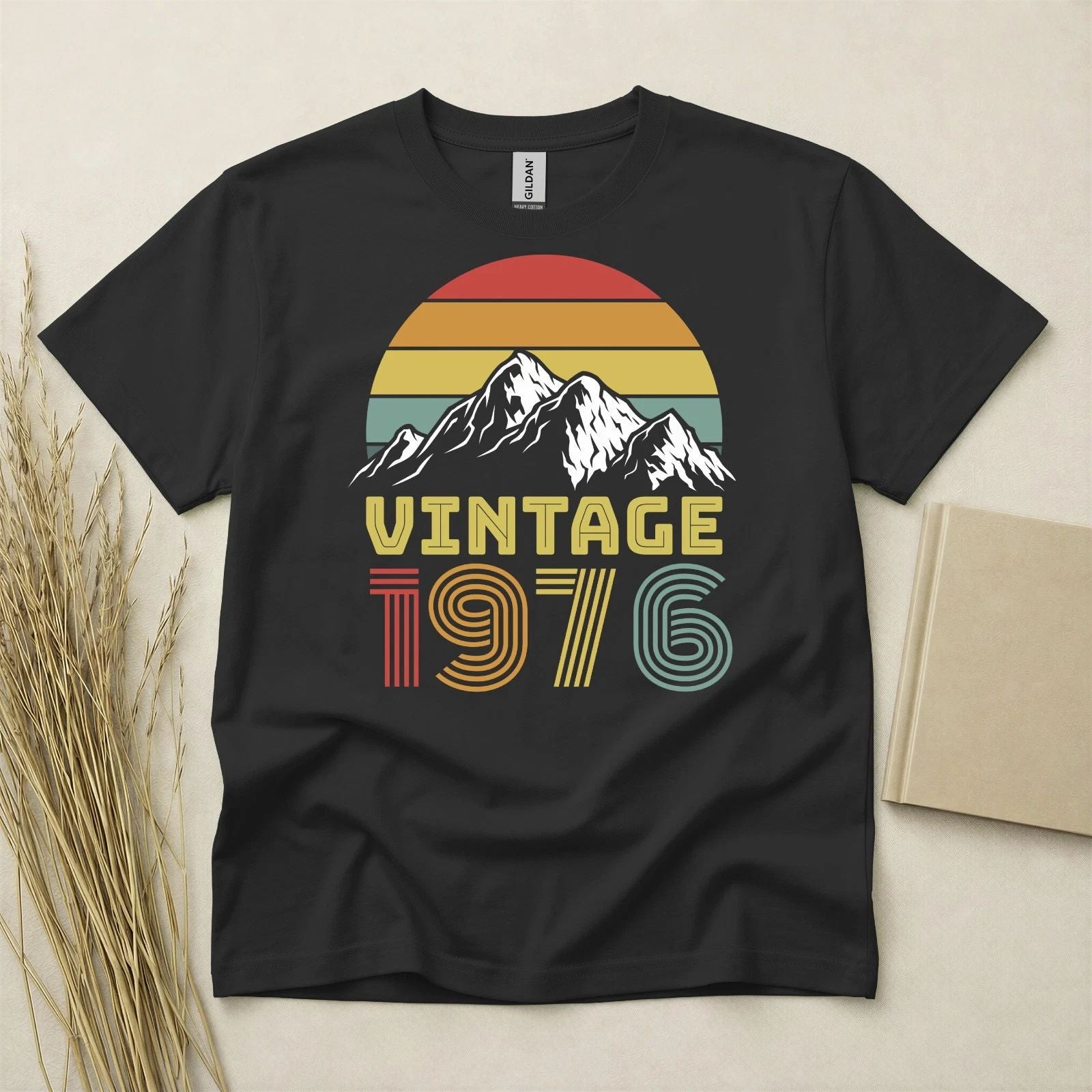 50th Birthday shirt Born In 1976 50 Years Old Gifts Vintage 1976 T Shirt Fifty Unisex T-shirt, Sweatshirt, Hoodie, Long Sleeve Tee - T-Shirt, Sweatshirt, Hoodie