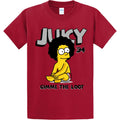 NEW STREETWEAR ON DEMAND BART JUICY Tee Shirt RED SMALL-4XLARGE MADE IN USA Unisex T-shirt, Sweatshirt, Hoodie, Long Sleeve Tee - T-Shirt, Sweatshirt, Hoodie