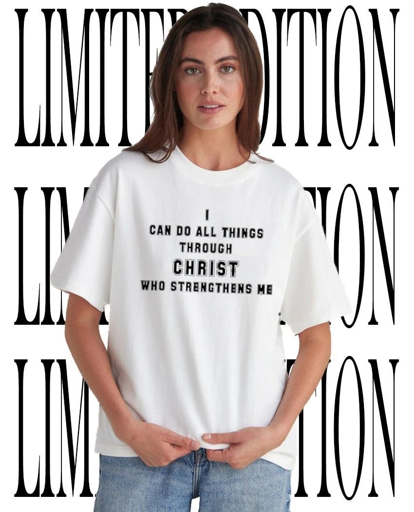 Angelo Gabriel I can do all things through Christ who strengthens me shirt Unisex T-shirt, Sweatshirt, Hoodie, Long Sleeve Tee - T-Shirt, Sweatshirt, Hoodie