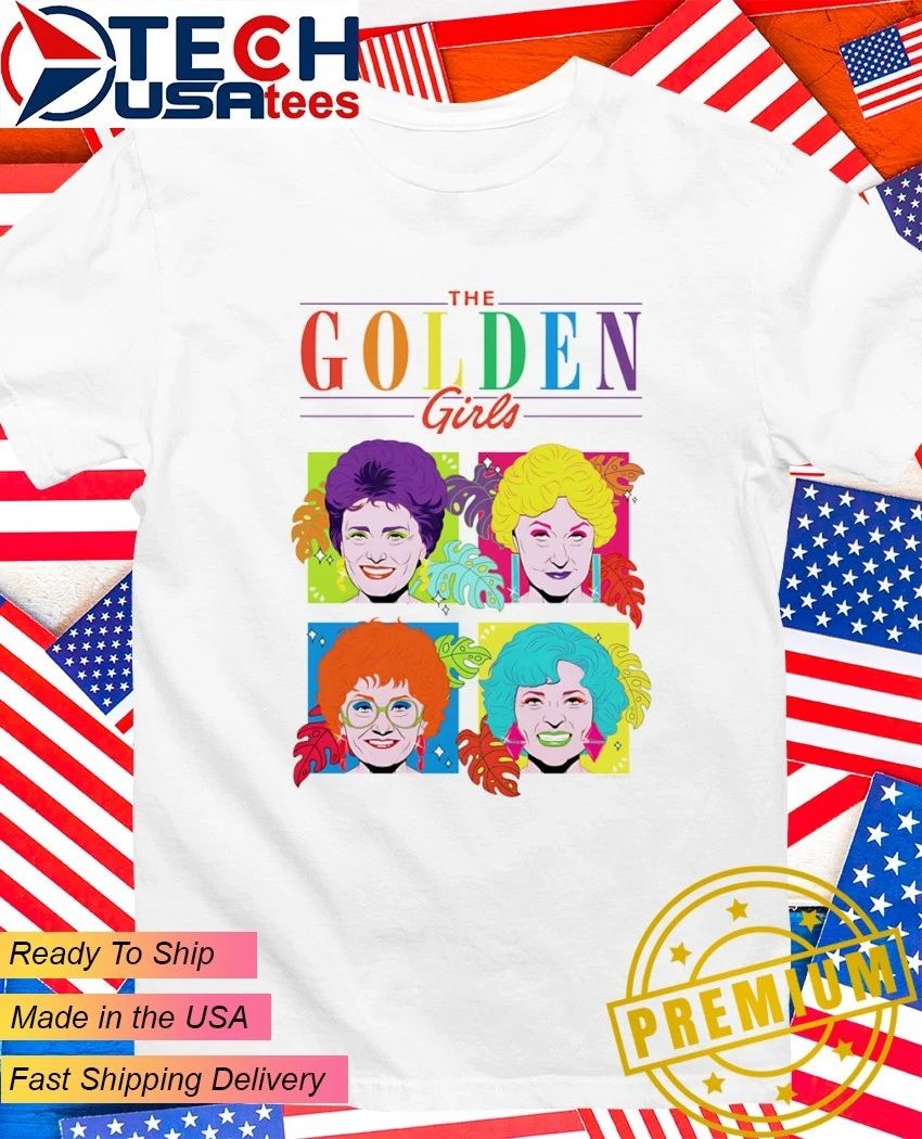 The Golden Girls popart shirt Unisex T-shirt, Sweatshirt, Hoodie, Long Sleeve Tee - T-Shirt, Sweatshirt, Hoodie