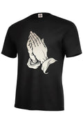 PRAYING HANDS T-SHIRT PRAYERS JESUS BLESSED SIZES S-5XL AND KIDS S6-8-XL18-20 Unisex T-shirt, Sweatshirt, Hoodie, Long Sleeve Tee - T-Shirt, Sweatshirt, Hoodie