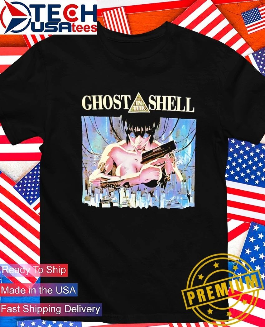 Ghost in the Shell 1995 Major Motoko Kusanagi shirt Unisex T-shirt, Sweatshirt, Hoodie, Long Sleeve Tee - T-Shirt, Sweatshirt, Hoodie