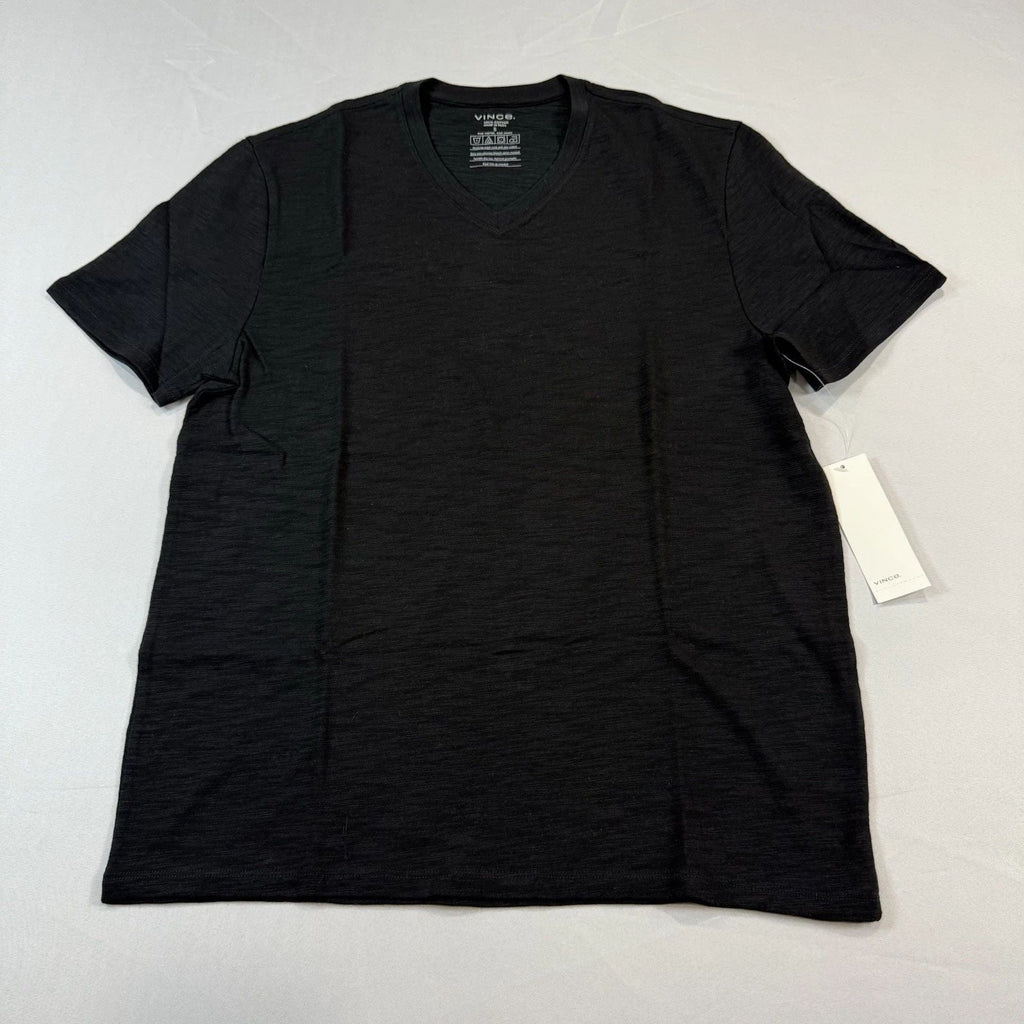 Vince Slub Cotton V-neck Designer T-Shirt Size Small NWT $65 Unisex T-shirt, Sweatshirt, Hoodie, Long Sleeve Tee - T-Shirt, Sweatshirt, Hoodie