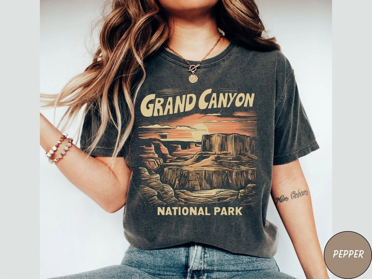 Grand Canyon National Park Shirt Travel Gift For Arizona Trip Souvenir Tee Unisex T-shirt, Sweatshirt, Hoodie, Long Sleeve Tee - T-Shirt, Sweatshirt, Hoodie