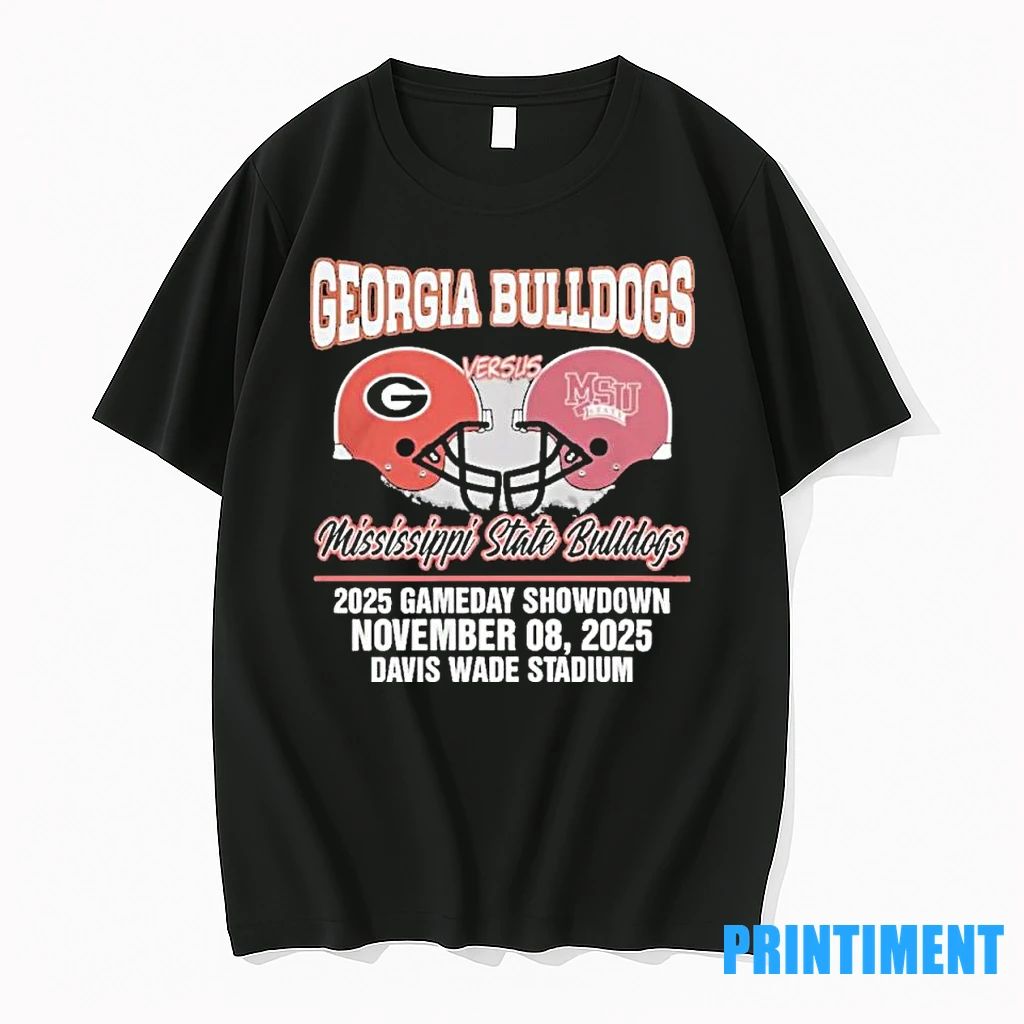 Georgia Bulldogs Vs Mississippi State Bulldogs Nov 08 2025 Game Day Showdown Tshirts Sweater - T-Shirt, Sweatshirt, Hoodie