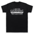 ALIEN COVENANT USCSS COVENANT SCI FI FILM SEQUEL MENS & WOMENS T-SHIRT Unisex T-shirt, Sweatshirt, Hoodie, Long Sleeve Tee - T-Shirt, Sweatshirt, Hoodie