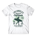 Los Angeles Long Beach Tshirt  Surfing Shirt 100% Cotton Premium Tee New Unisex T-shirt, Sweatshirt, Hoodie, Long Sleeve Tee - T-Shirt, Sweatshirt, Hoodie