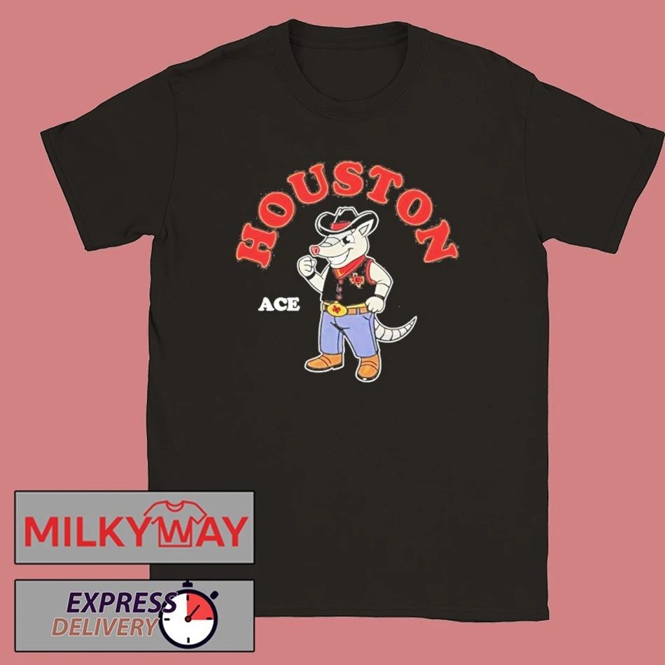 Houston Gamblers Ace Mascot 2026 Shirt Unisex T-shirt, Sweatshirt, Hoodie, Long Sleeve Tee - T-Shirt, Sweatshirt, Hoodie