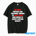 No Kings Protests Are Tantrums Thrown By Sore Losers Refuse Accept Election Results Tshirts Sweater - T-Shirt, Sweatshirt, Hoodie