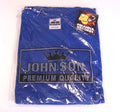 John Son Premium Quality Blue V-Neck Shirt M-5XL 100% Cotton Piranha Records Unisex T-shirt, Sweatshirt, Hoodie, Long Sleeve Tee - T-Shirt, Sweatshirt, Hoodie