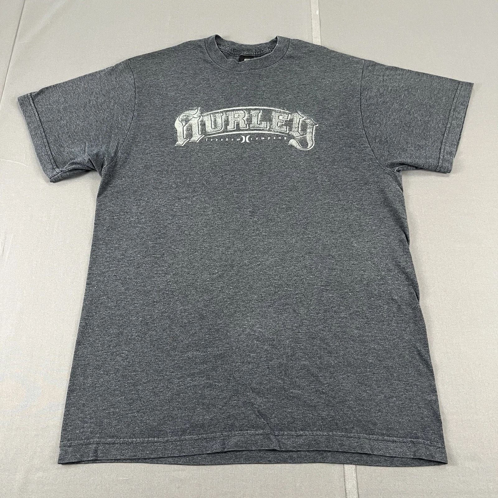 Vintage 2000s Y2K Hurley Skate Surf Emo Grunge Double Sided Shirt Size Large Unisex T-shirt, Sweatshirt, Hoodie, Long Sleeve Tee - T-Shirt, Sweatshirt, Hoodie