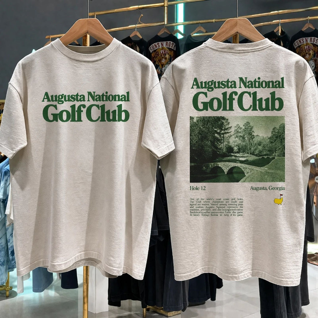Augusta National Golf Tournamet 2026 Club Vintage Tee Graphic Shirt Unisex Unisex T-shirt, Sweatshirt, Hoodie, Long Sleeve Tee - T-Shirt, Sweatshirt, Hoodie