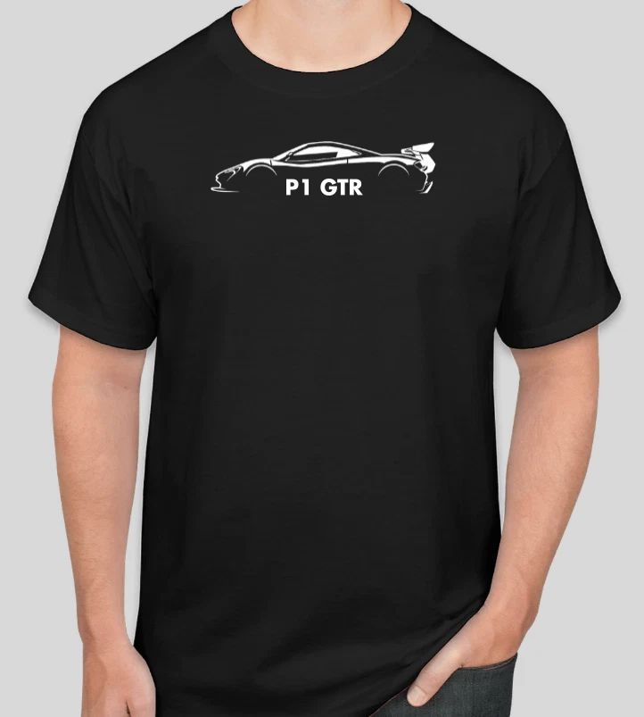 Simple P1 GTR CAR T Shirt Tee Sport Racing Gift Dad RACETRACK Unisex T-shirt, Sweatshirt, Hoodie, Long Sleeve Tee - T-Shirt, Sweatshirt, Hoodie