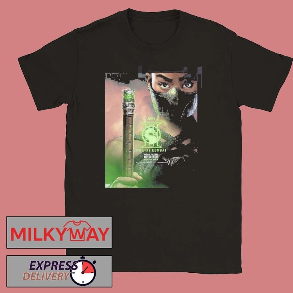 Mortal Kombat II Movie Exclusive Jade Character Poster T-Shirt Unisex T-shirt, Sweatshirt, Hoodie, Long Sleeve Tee - T-Shirt, Sweatshirt, Hoodie