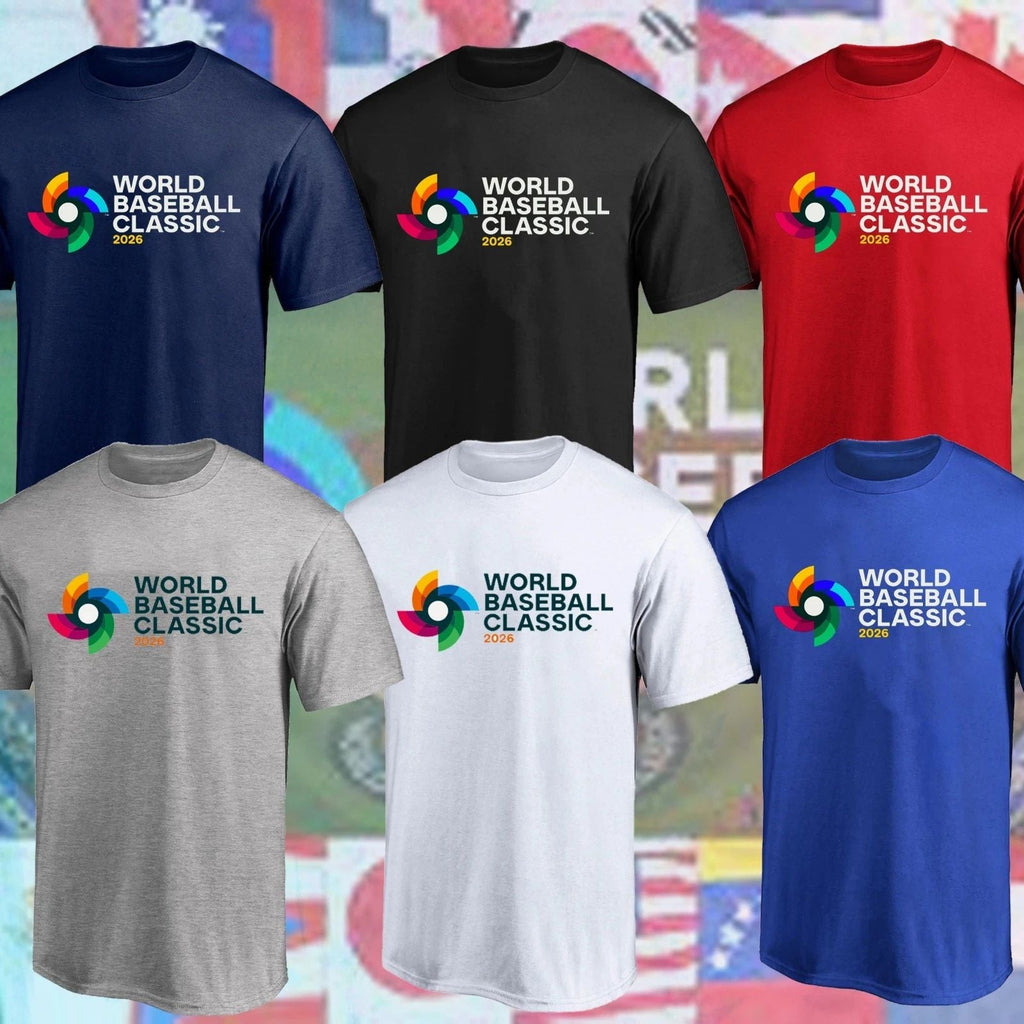 HOT NEW!!! 2026 World Baseball Classic Logo All Size For Fans  FAST SHIP Unisex T-shirt, Sweatshirt, Hoodie, Long Sleeve Tee - T-Shirt, Sweatshirt, Hoodie