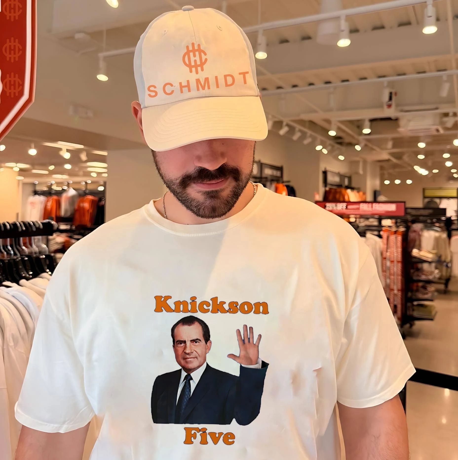 Richard Nixon Knickson Five Knicks Game 5 Shirt Unisex T-shirt, Sweatshirt, Hoodie, Long Sleeve Tee - T-Shirt, Sweatshirt, Hoodie