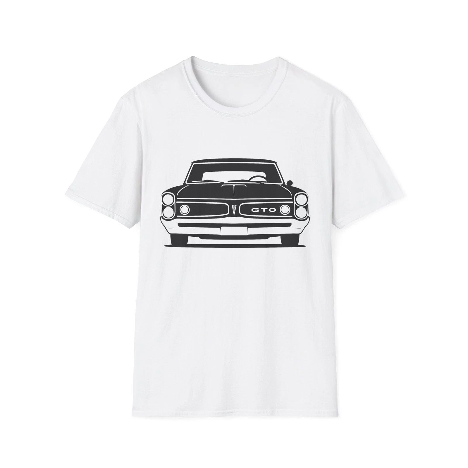 1966 GTO T-Shirt  Classic Muscle Car Front Graphic | Vintage Street Style Unisex T-shirt, Sweatshirt, Hoodie, Long Sleeve Tee - T-Shirt, Sweatshirt, Hoodie