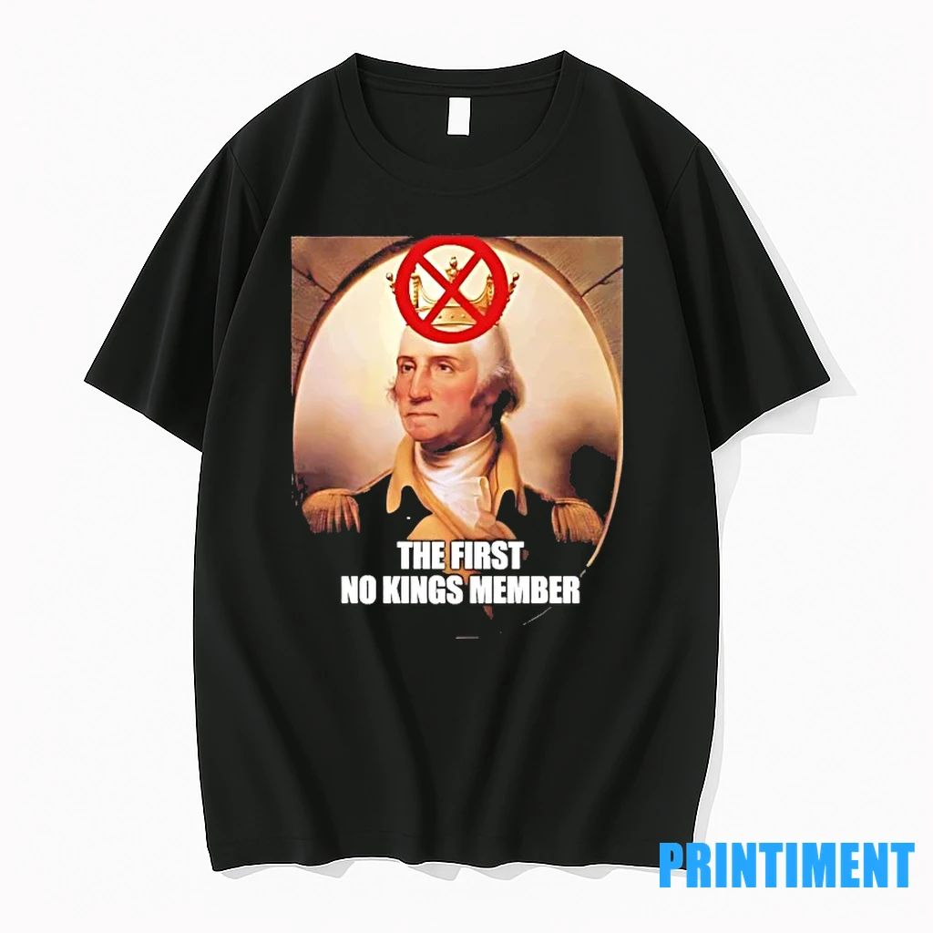 George Washington The First No Kings Member Tshirts Sweater Unisex T-shirt, Sweatshirt, Hoodie, Long Sleeve Tee - T-Shirt, Sweatshirt, Hoodie