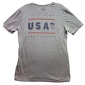 Under Armour Shirt Mens Medium Patriotic Logo Spell Out Everyday Streetwear Unisex T-shirt, Sweatshirt, Hoodie, Long Sleeve Tee - T-Shirt, Sweatshirt, Hoodie