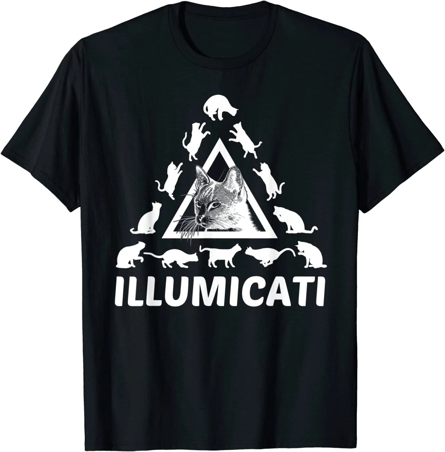 New Limited Funny Cat Society, Conspiracy Kitty, Cat Lovers T-Shirt Unisex T-shirt, Sweatshirt, Hoodie, Long Sleeve Tee - T-Shirt, Sweatshirt, Hoodie