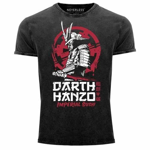 Mens Vintage Shirt Hattori Hanzo Parody Darth Vader Movie Movie Print Shirt Unisex T-shirt, Sweatshirt, Hoodie, Long Sleeve Tee - T-Shirt, Sweatshirt, Hoodie