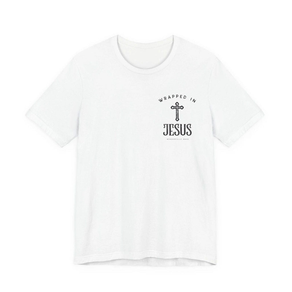 Unisex Christian Faith T-Shirt Religious Scripture Picture of Jesus. Unisex T-shirt, Sweatshirt, Hoodie, Long Sleeve Tee - T-Shirt, Sweatshirt, Hoodie