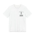 Unisex Christian Faith T-Shirt Religious Scripture Picture of Jesus. Unisex T-shirt, Sweatshirt, Hoodie, Long Sleeve Tee - T-Shirt, Sweatshirt, Hoodie