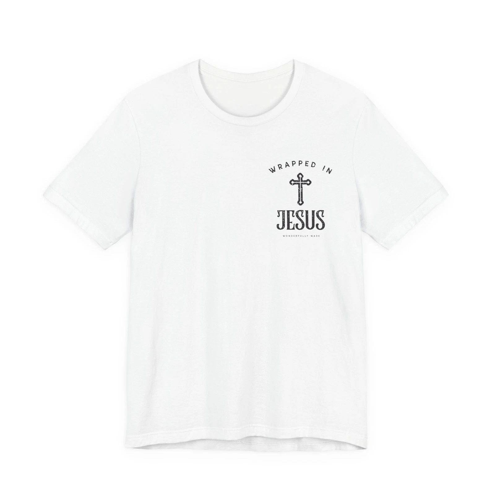 Unisex Christian Faith T-Shirt Religious Scripture Picture of Jesus. Unisex T-shirt, Sweatshirt, Hoodie, Long Sleeve Tee - T-Shirt, Sweatshirt, Hoodie