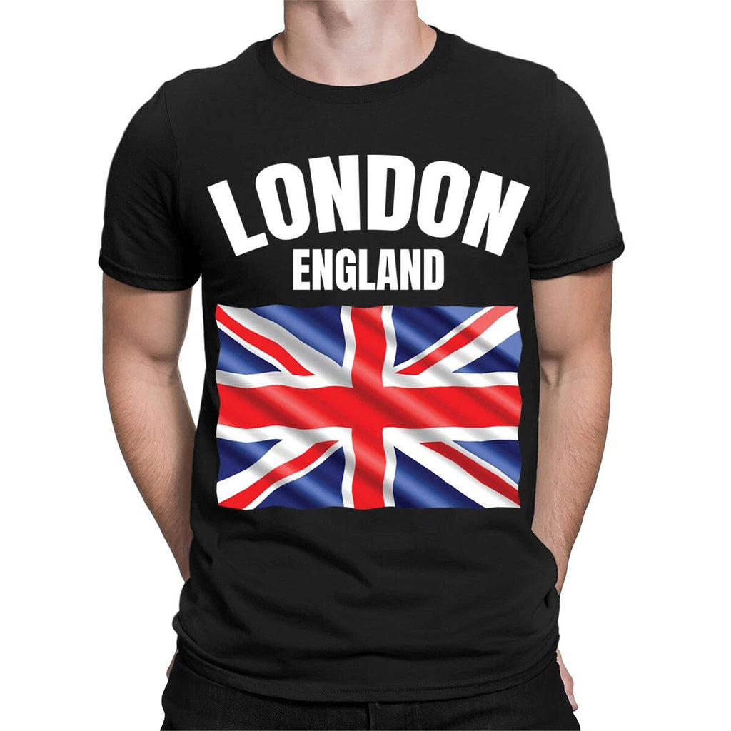 London England Souvenir Union Jack UK British Mens Womens T-Shirts Top #TA-147 Unisex T-shirt, Sweatshirt, Hoodie, Long Sleeve Tee - T-Shirt, Sweatshirt, Hoodie