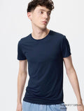 UNIQLO AIRism Crew Neck T-shirt, SMALL, Quick Dry, Moisture Wicking, Mens Unisex T-shirt, Sweatshirt, Hoodie, Long Sleeve Tee - T-Shirt, Sweatshirt, Hoodie