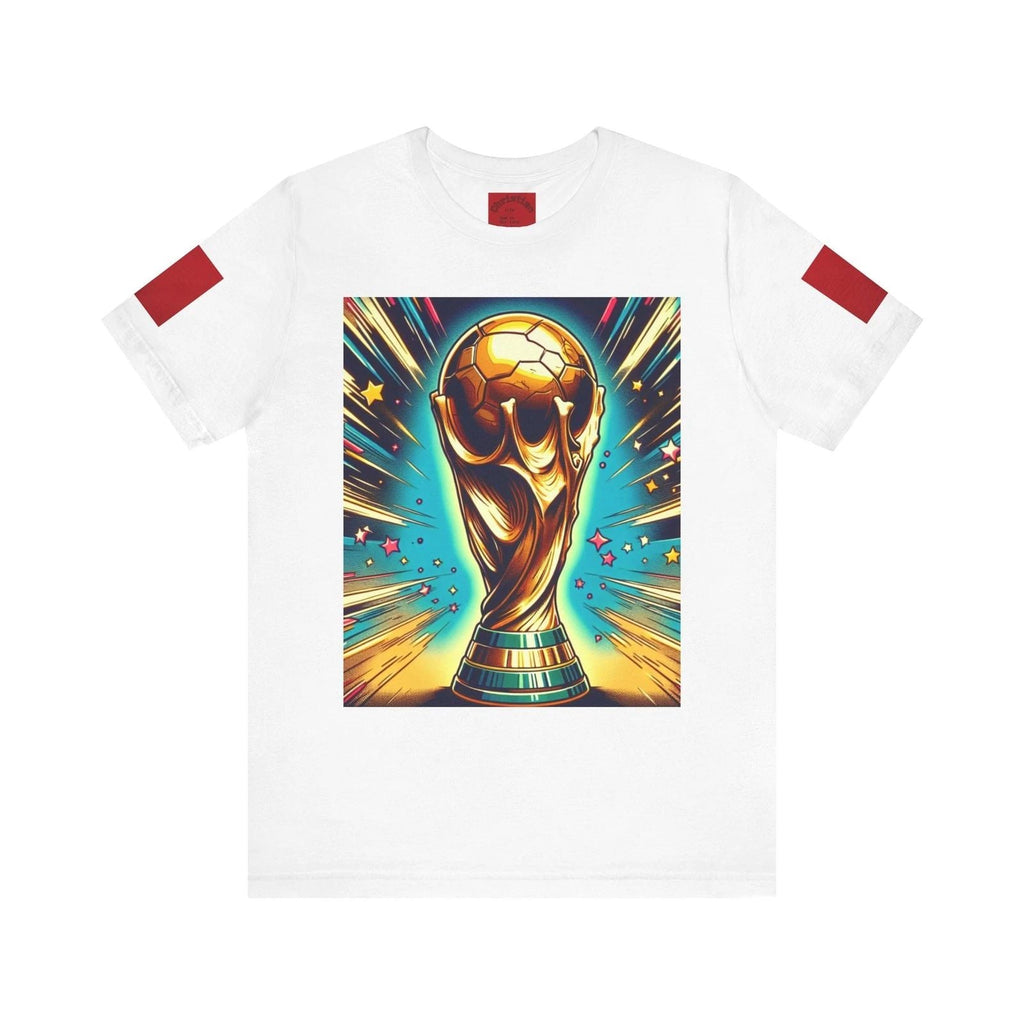 Trendy Soccer Graphic Tee, Sporty Kit, Unisex T-Shirt, Game Day Apparel, [...] Unisex T-shirt, Sweatshirt, Hoodie, Long Sleeve Tee - T-Shirt, Sweatshirt, Hoodie
