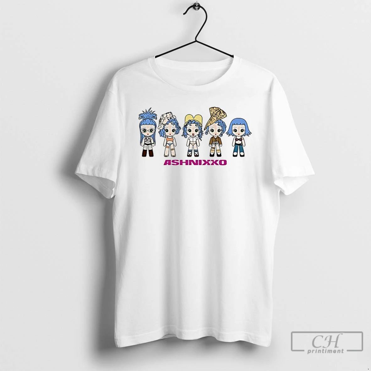Classic Ashnikko Smoochies Dolls T Shirts Unisex T-shirt, Sweatshirt, Hoodie, Long Sleeve Tee - T-Shirt, Sweatshirt, Hoodie