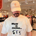 World in Motion Sooccer shirt Unisex T-shirt, Sweatshirt, Hoodie, Long Sleeve Tee - T-Shirt, Sweatshirt, Hoodie