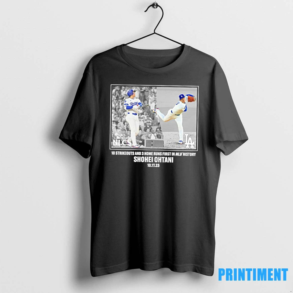 Shohei Ohtani Los Angeles Dodgers 2025 Mlb Postseason Moment Tshirts Sweater Unisex T-shirt, Sweatshirt, Hoodie, Long Sleeve Tee - T-Shirt, Sweatshirt, Hoodie