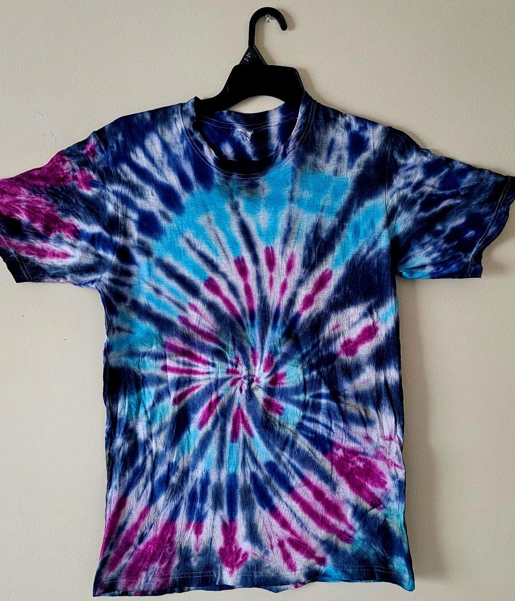 Multi Color Spiral Mens T-Shirt Blank Tye Dyed Tee Spiral New Unisex T-shirt, Sweatshirt, Hoodie, Long Sleeve Tee - T-Shirt, Sweatshirt, Hoodie